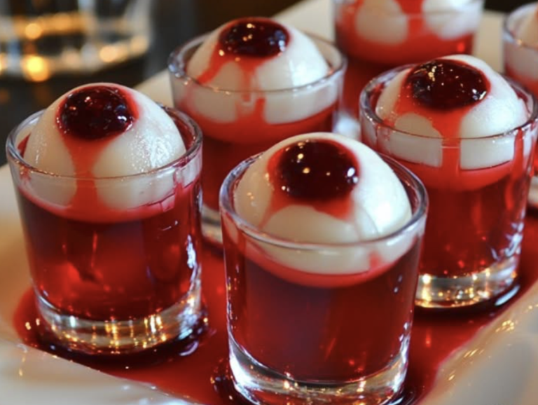 Bloody Eyeball Jello Shots